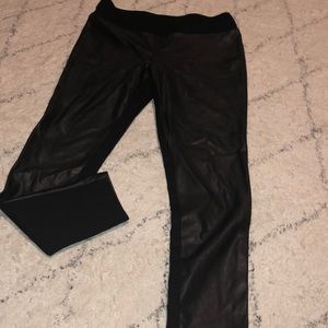 Faux leather leggings Sz 10P